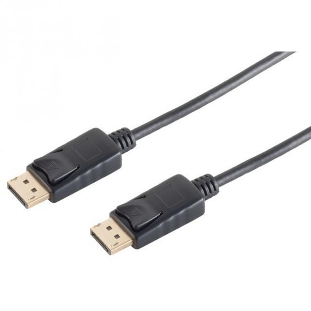 DisplayPort 1.2 (ST-ST) 1m Anschlusskabel Schwarz