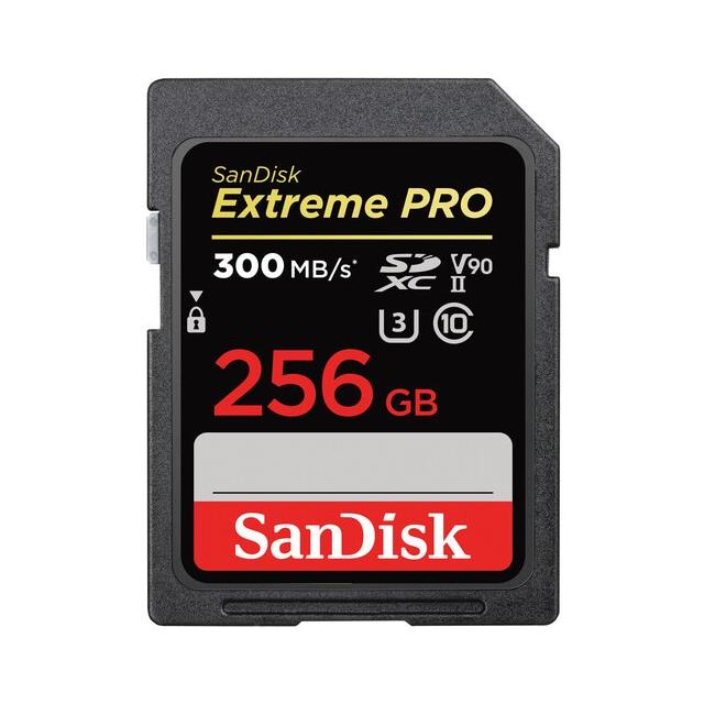 CARD 256GB SanDisk Extreme Pro Extended Capacity SDXC 300MB/s