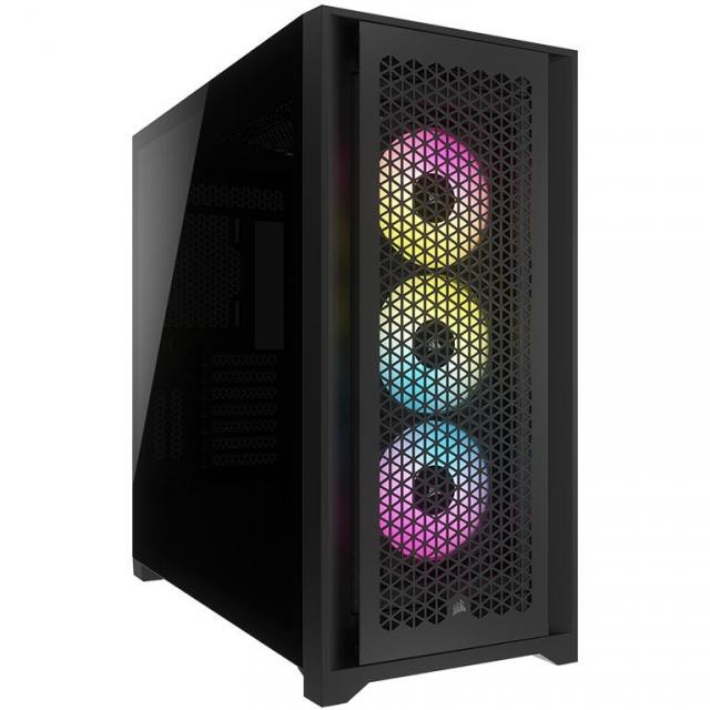 Mdi Corsair iCUE 5000D RGB AirflowTG Black