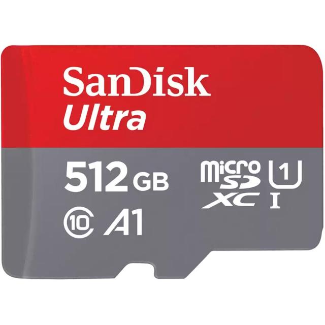 CARD 512GB SanDisk Ultra microSDXC 150MB/s +Adapter