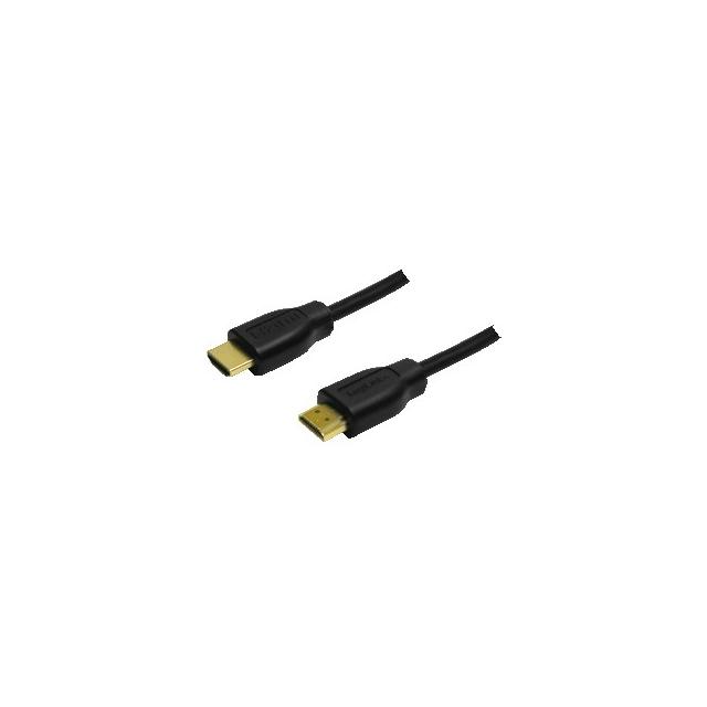 LogiLink HDMI (ST-ST) 2m Anschlusskabel 4K 30Hz Schwarz