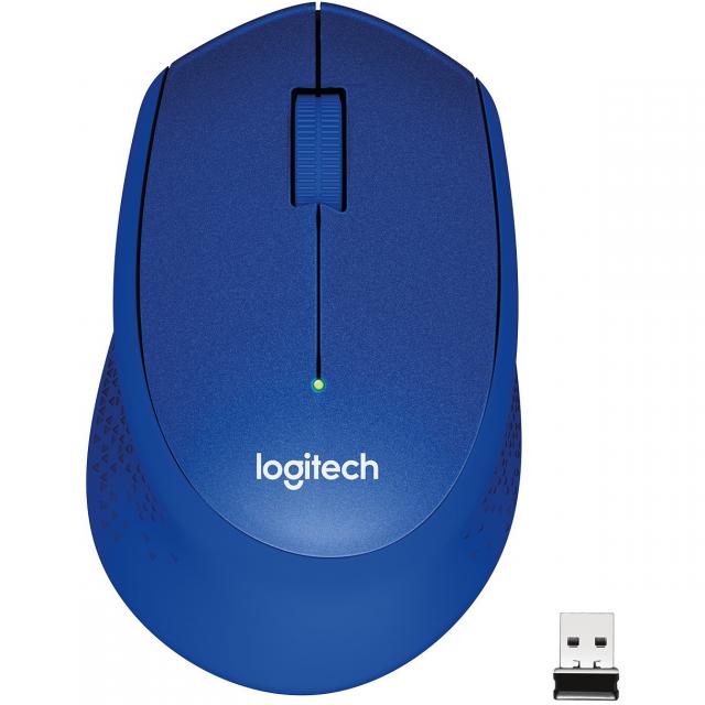 Logitech M330 SILENT PLUS wireless blue