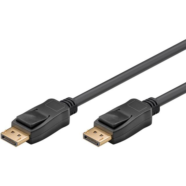 DisplayPort 1.2 (ST-ST) 2m Anschlusskabel Schwarz