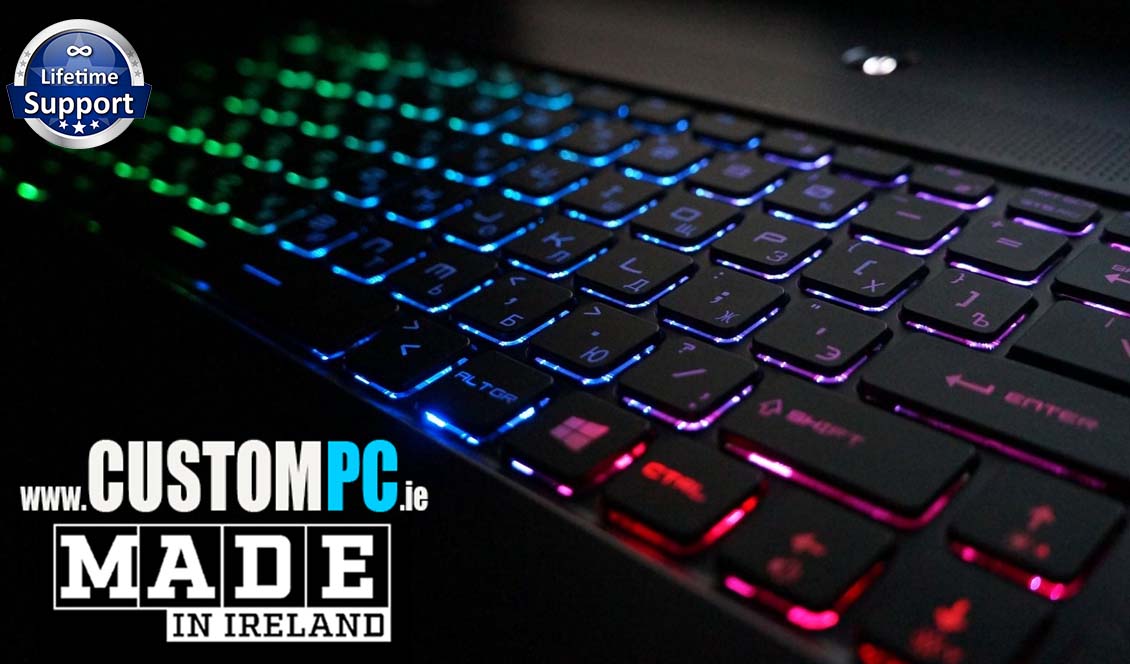 Custom Gaming Desktop PCs - Made in Ireland - www.CUSTOMPC.ie